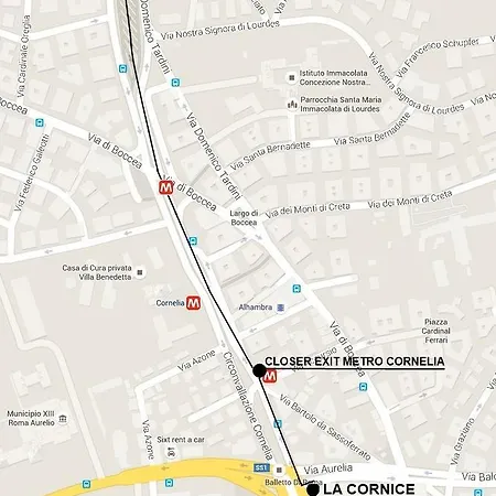 Gasthuis La Cornice Rome